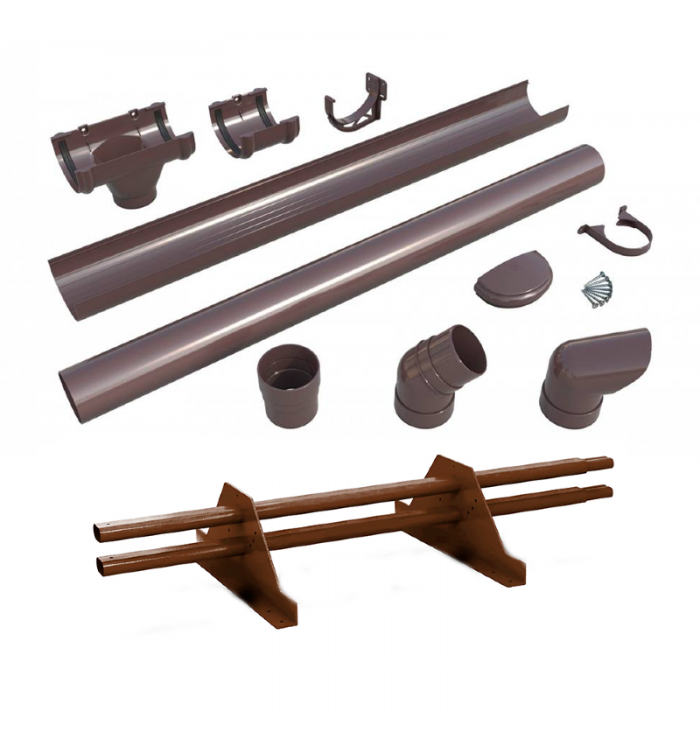 Водосток и снегозадержатели