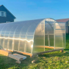 Теплица "Радость" 3*4 шаг 1,0м, 7 усилений (из оцинкованного профиля 25*25), с поликарбонатом. Теплица "Радость" 3*4 шаг 1,0м, 7 усилений (из оцинкованного профиля 25*25), с поликарбонатом.