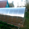 Теплица "40*20" 3*10 шаг 1,0м, 5 усилений, оцинкованный профиль 40*20, с поликарбонатом 6мм.