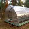 Теплица "Горка" 3*8 шаг 0,65м, 6 усилений, оцинкованный профиль 25*25, с поликарбонатом 4мм.