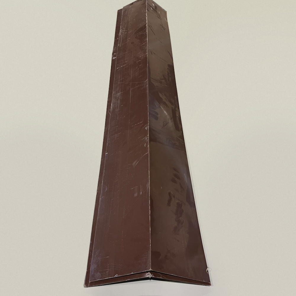 ЛОТ №11 Конёк плоский, RAL 8017 (шоколадно-коричневый), 5 шт