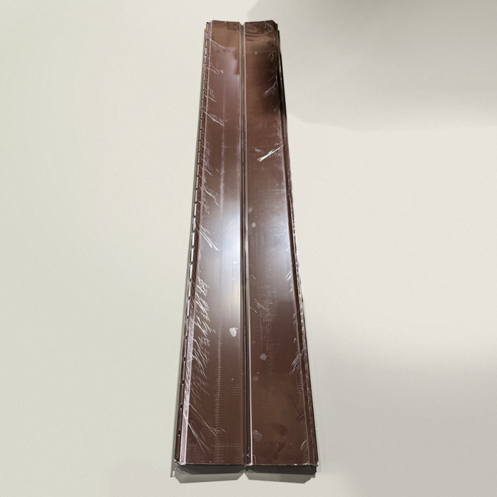 ЛОТ №14 Сайдинг металлический, RAL 8017 (шоколадно-коричневый), 5 шт