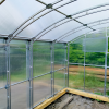 Теплица "Прямостенная" двойная дуга 3*6 шаг 0,65м, 7 усилений, с поликарбонатом 6мм