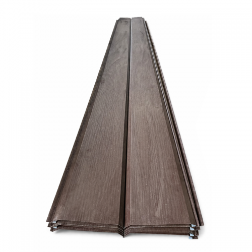 ЛОТ №33 (Металлический Сайдинг бархат Textur RAL 8017