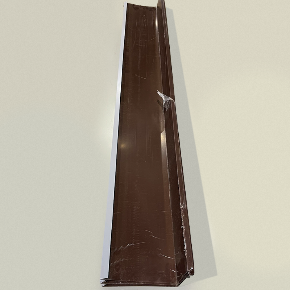 ЛОТ №22 Планка примыкания нижняя, RAL 8017 (шоколадно-коричневый), 5 шт ЛОТ №22 Планка примыкания нижняя, RAL 8017 (шоколадно-коричневый), 5 шт