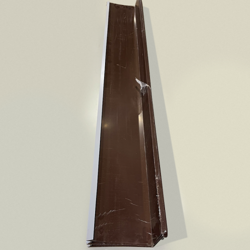 ЛОТ №22 Планка примыкания нижняя, RAL 8017 (шоколадно-коричневый), 5 шт