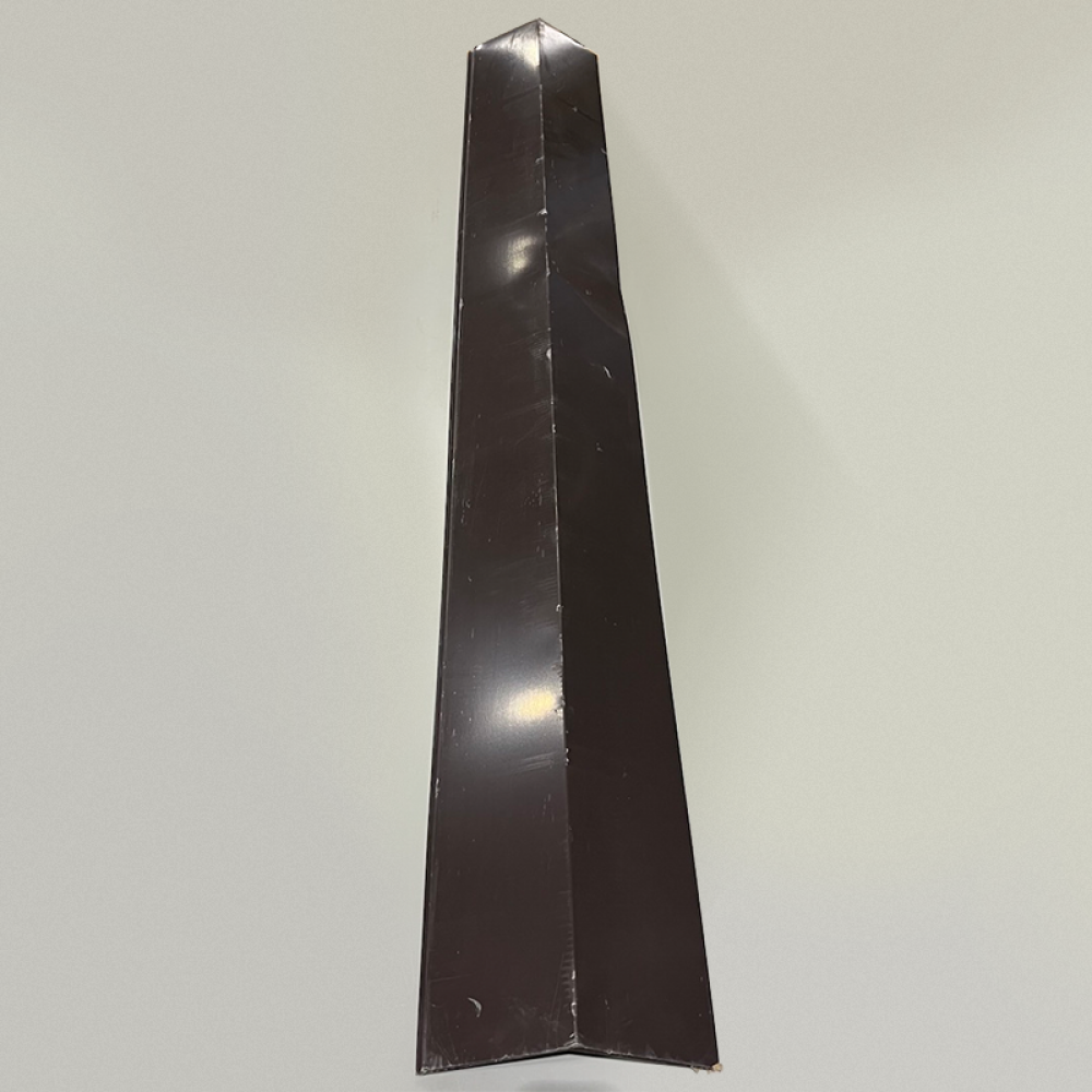 ЛОТ №10 Конёк плоский, RAL 8019 (серо-коричневый), 5 шт